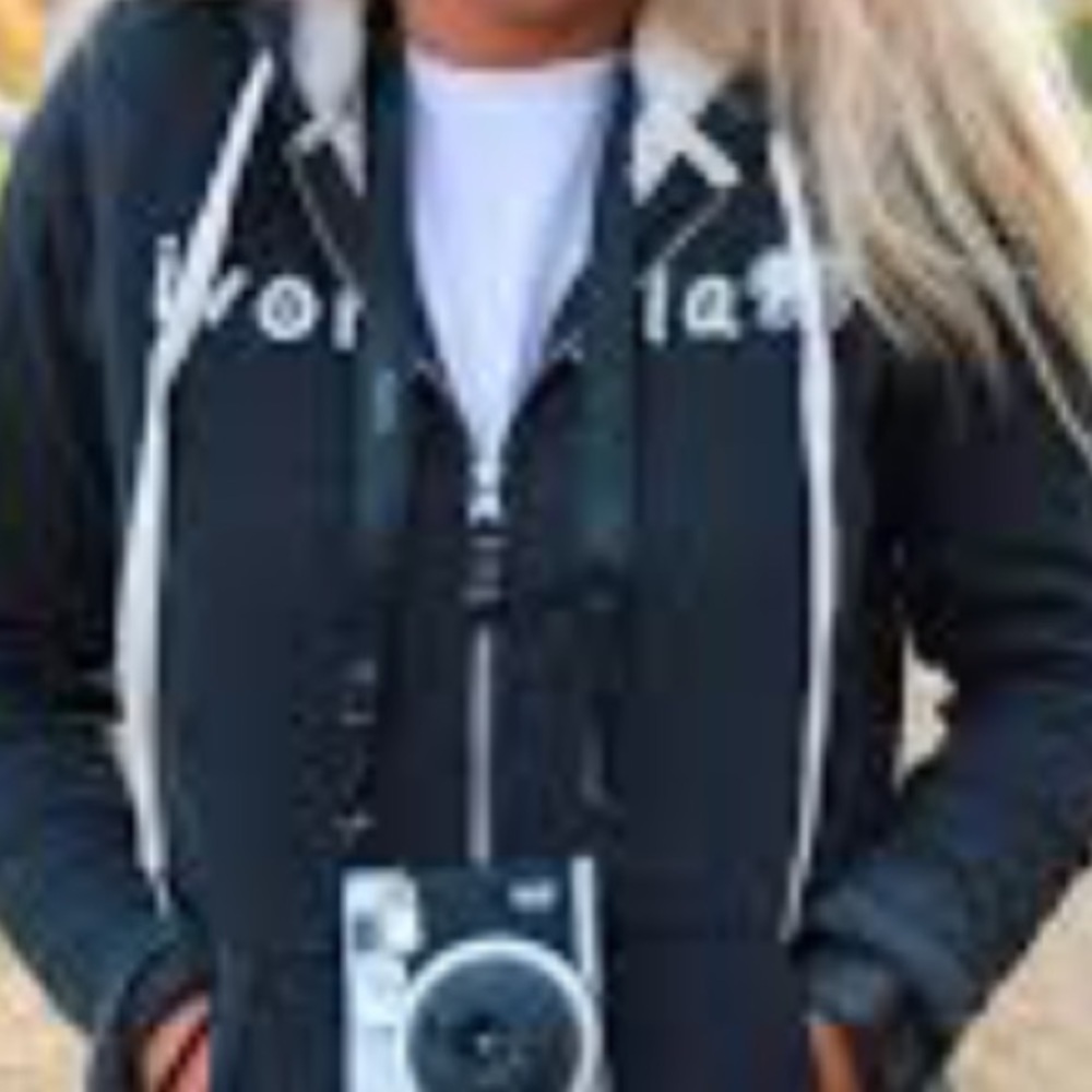 Ivory Ella Black Hoodie